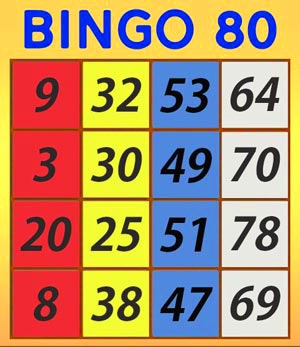 Cartella de bingo