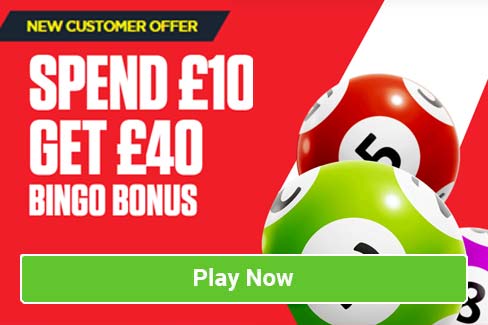 Ladbrokes Bingo Welcome Offer