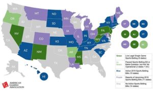 how many states have legalized online gambling